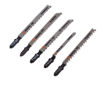 Набор пилок для лобзика по дереву 5шт Вихрь V-73/10/5/16