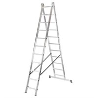 Лестница алюминиевая двухсекционная ВИХРЬ ЛА 2х11 V-73/5/1/27