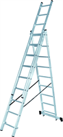 Лестница алюминиевая трехсекционная ВИХРЬ ЛА 3х8 V-73/5/1/21