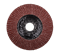 Круг лепестковый торцевой Вихрь 125х22,2 мм, Р40 V-73/1/3/42