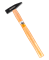 Молоток 200гр. Квадратный боёк, деревянная ручка, Вихрь V-73/6/8/1